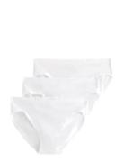 Brief 3 Pack Carin Bikini Reg Alushousut Brief Tangat White Lindex