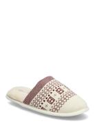 Th Graphic House Shoe Trial Aamutossut Tohvelit Cream Tommy Hilfiger