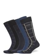 5Prsgiftset Check Cc Underwear Socks Regular Socks Multi/patterned BOS...