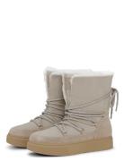 Coldy02 Shoes Boots Ankle Boots Ankle Boots Flat Heel Beige Ilse Jacob...