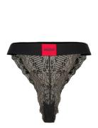 Brief Lace Stringit Alusvaatteet Black HUGO
