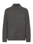 Ihkamara Ls19 Tops Knitwear Jumpers Grey ICHI