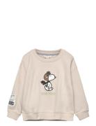 Embroidered Snoopy Sweatshirt Tops Sweat-shirts & Hoodies Sweat-shirts...