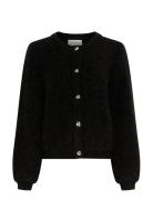 Mschnerida Knit Jacket Tops Knitwear Cardigans Black MSCH Copenhagen