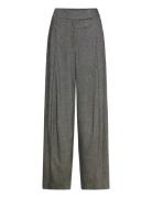 Telda Bottoms Trousers Wide Leg Grey BOSS