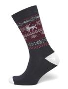 Winter Bamboo Sock Underwear Socks Regular Socks Red Lindbergh