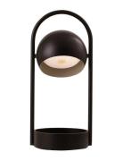 Ball Table Home Lighting Lamps Table Lamps Black Frandsen Lighting