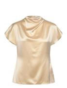 Lei Tops T-shirts & Tops Short-sleeved Cream Tiger Of Sweden