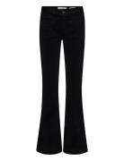 Pd-Cara 70'S Jeans Baby Cord Bottoms Jeans Flares Black Pieszak