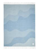 Waves Throw Home Textiles Cushions & Blankets Blankets & Throws Blue C...