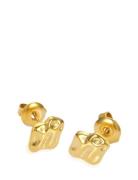Aria - Earstuds Gold-Plated Accessories Jewellery Earrings Studs Gold ...