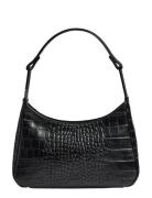 Ariallambg Handbag, Croco Bags Top Handle Bags Black Markberg