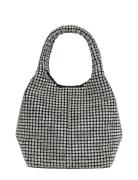 Merry Rhinest S Bags Top Handle Bags Silver HVISK