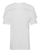 Dovre T-Shirt 2-Pack Gots Tops T-shirts Short-sleeved White Dovre