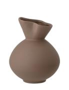 Nica Vase, Brun, Stentøj Home Decoration Vases Brown Bloomingville