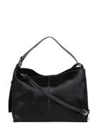 Hair-On Tote Bag Bags Top Handle Bags Black Gina Tricot