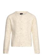 Nlfkleave Ls Short Knit Cardigan Noos Tops Knitwear Cardigans Beige LM...
