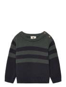 Pullover Knit Tops Knitwear Pullovers Green En Fant