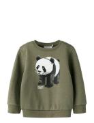 Nmmsigurt Ls Nreg Swe Bru Tops Sweat-shirts & Hoodies Sweat-shirts Kha...