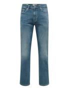 Onsweft Regular 5750 Ey Box Jeans Mu Bottoms Jeans Regular Blue ONLY &...