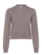 2Nd Vinny - Soft Wool Blend Tops Knitwear Cardigans Grey 2NDDAY